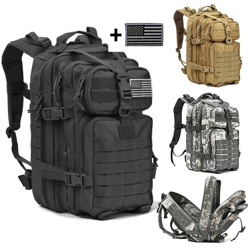40L Military Tactical Assault Pack Backpack A