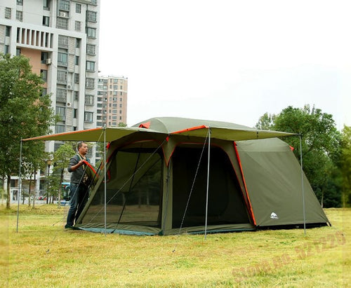 Luxury 1 Bedroom 1 Living Room 5 6 8 Person UV Waterproof Tent